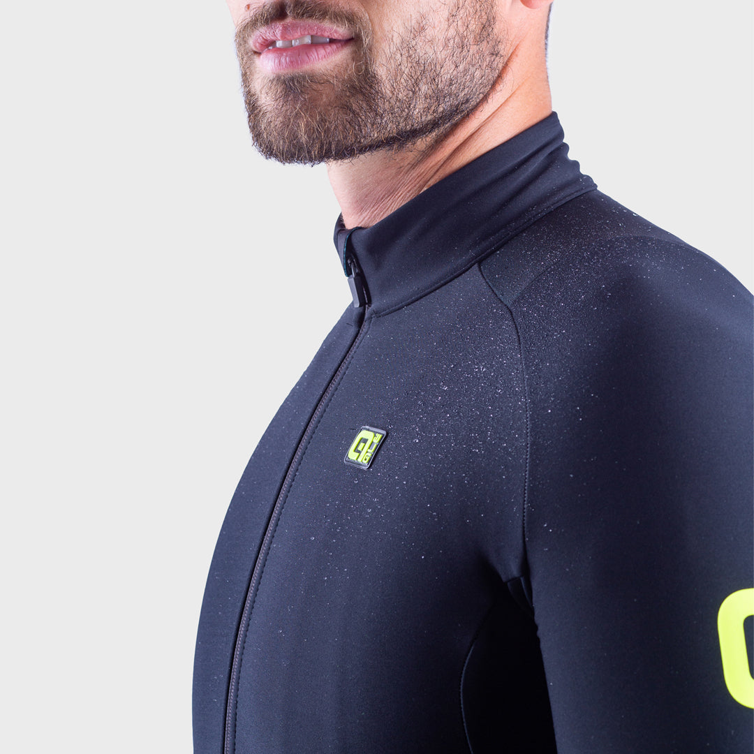 Klimatik K-Idro WR Men's Long Sleeve Jersey - Black – Ale Cycling Australia