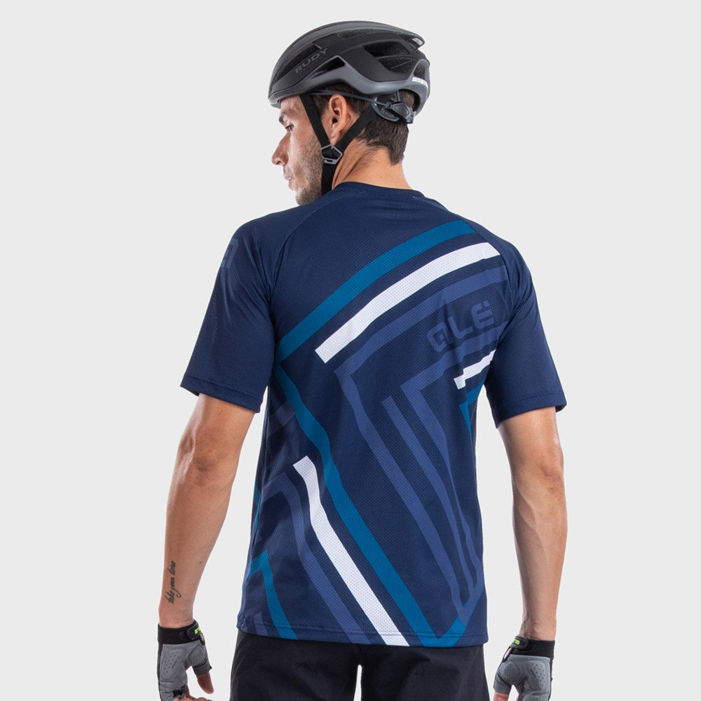 Short sleeve mountain fashion bike jersey